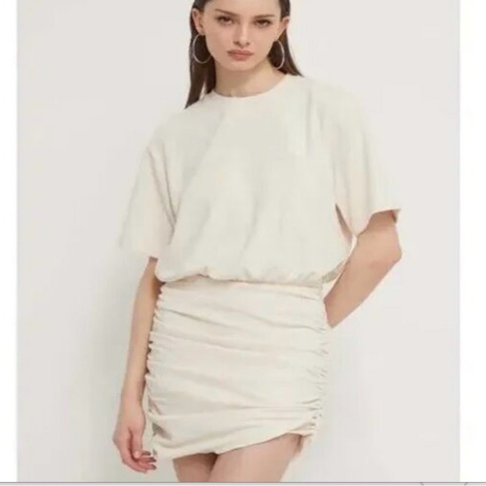 NWOT Abercrombie & Fitch Cream Midi Dress
